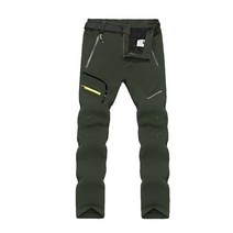캠핑 하이킹 필수 ARCTIC LIGHT 6XL 남성 겨울 내부 양털 소프트 쉘 하이킹 바지 트레킹 야외 스포츠 열, 02 men army green_08 5XL