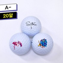 세인트나인 흰색 A-급 20알 로스트볼, 색상:20알_A-급, 단품