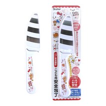 헬로키티 어린이 스텐칼 + 칼집 세트, 화이트헬로키티, 헬로키티 스텐칼+케이스