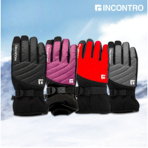 코스트코 스키 장갑 다이소 구스 이너 방한 스케이트 성인 스노우보드 여성 열 남성 방수, 레드