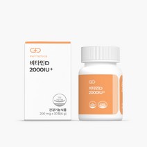 피토틱스 비타민D 2000IU+, 3개, 200mg x 30정