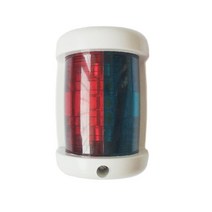 보트수리 해양 바다 보트 컬러 탐색 빛 12V LED 플라스틱 신호 램프, 한개옵션0