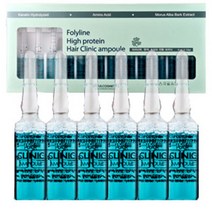 헤어 크리닉 앰플 모발 단백질 헤어케어 8ml X 12개 염색 퍼머 영양