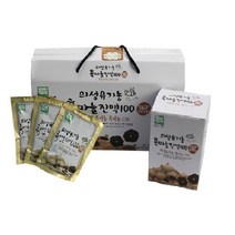 의성유기농흑마늘진액100 유기농 흑마늘진액 발효 흑마늘즙 의성흙마늘 유기농인증 마늘즙 추천, 30포, 80ml