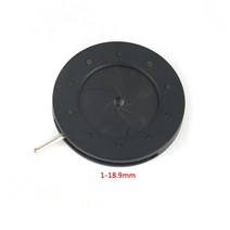증폭 직경 1-12mm 줌 광학 조리개 조리개 콘덴서 디지털 카메라 현미경 어댑터용 12 블레이드, 1-18.9mm