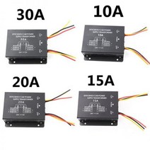 인버트 시거잭인버터 차량용인버터 인버터 자동차 전원 공급 스텝 다운 변압기 24 V-12 V 컨버터 10A 1A 20A 30A 출력 메모리 고저, 30A Output