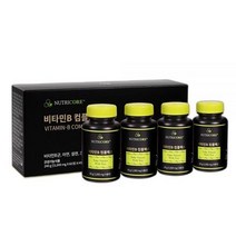 뉴트리코어 비타민B컴플렉스 2개월분 (3+1) 4개입, 상세페이지 참조, 상세페이지 참조, 상세페이지 참조, 상세페이지 참조