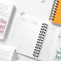 영어 단어장 암기 카드 단어 암기장 영어공부 80장 뜻 메모장, 피콕그린