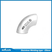 유성벤드 스텐 용접 관이음쇠 피팅 - 90도 엘보 (S20) SUS304 40A, 1개