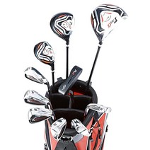 115452 WORLD GOLF월드 골프 월드 이글 WEFF01α 맨즈 클럽 세트오른쪽용S+레드WEFF01α 스탠드 백 플렉스:S