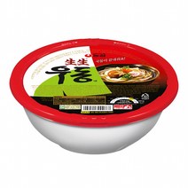 생생우동면 용기 4p, 276g, 4개