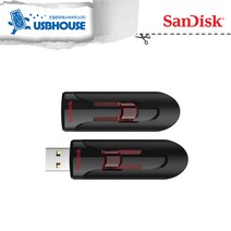 샌디스크 CZ600 크루져 글라이드 USB USB3.0 메모리 레이져각인 무료, 64GB