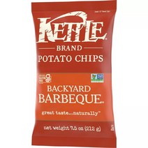 케틀브랜드 백야드 바베큐 포테이토 칩 Kettle Brand Backyard Barbeque Kettle Potato Chips 7.5 Oz, 240g, 1개
