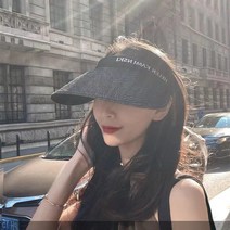웨스트무브 밀짚 와이어 접이 여름 리브던트 썬캡