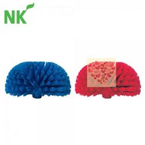 거미줄제거 청소 솔 천장 탱크솔 헤드 리필 라운드형 내부벽면 틈새 급식실 조리실, 파랑