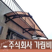 캐노픽스 1000X3900 현관 창문 어닝 캐노피 상가 비막이 차양 구매사은품 설치문의, 검정틀 투명렉산