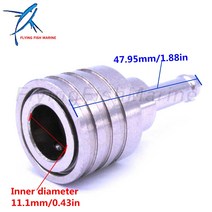 마린 선외 엔진 65750-98505/98506/98990 소켓 연료 라인 여성 호스 커넥터 스즈키 3.5HP-140HP 보트 커플, 한개옵션0