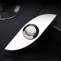 메탈 피젯스피너 고급 회전 베어링 키덜트 핸드 핑거 스틸 야광 멋있는 세련된 디자인, 힘의 눈 - 순수 스테인리스 스틸
