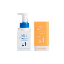 밀크바오밥 베이비 키즈 선 스틱 18g 1개+키즈 페이셜 폼 300ml 1개