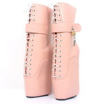 까치발 킬힐 폴댄스 플레져힐 이그조틱 힐없는 핑크 부츠 스트랩 드랙 하이 통굽 가보시 발레