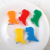 비즈아이 [6600-01]아크릴(티라노) 24*25mm (무광) [1개]