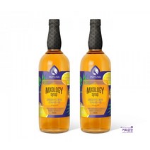 포모나 믹솔로지 진저 레몬 시럽 1000ml x 2개