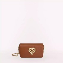 FURLA 훌라 크로스 백 트위스트 락 미니 WB00705 브라운