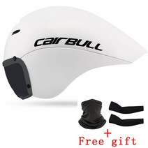 자전거 헬멧 CAIRBULL뉴 빅터 사이클링 마그네틱 고글 로드 바이크 철인 3 종 경기 타임 트라이얼 공압 TT 모자, [01] M 5561cm, [10] as show