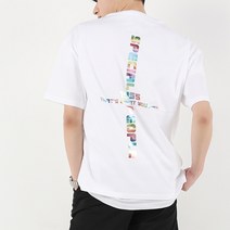 아우라큐 20수 트임 반팔티-1955 남여공용 빅사이즈 반팔 티셔츠