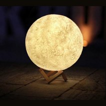 감성 가득한 3D 달 무드등, 3D입체달조명-사출성형방식형