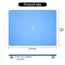 레벨링 보드 에폭시 수지 40.64cm X 30.48cm 조절 가능한 레벨링 보드 수지 용품 페인트 프로젝트 아크릴 포링 도구 보석 제작에 실용적이고 편리합니다, 파란색