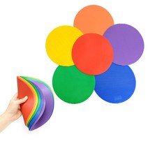 라운드마커 6개입 세트 체육교구 원마커