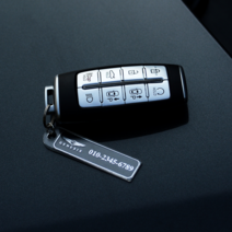 [람앤클] 쏘나타 아반떼 N라인 스마트키 분실방지 자동차 키링 제작 아크릴 키홀더 악세사리 용품, N퍼포먼스, 홀로그램