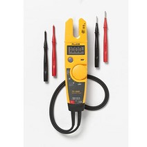 플루크 Fluke T5-600 Voltage 전압 연속성 및 전류 테스터 개방형 죠 전류가 흐르는 전기 테스터