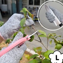 손베임 방지 방검 장갑 안전 용품 찔림 손보호 L 라지 사이즈, 안전 장갑 ( L )