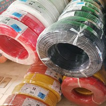 UL1015 AWG14 1M절단(7칼라 색상선택) 무료배송/600V-105도/연선 리드와이어/리드전선/전선케이블, 적색(RD)