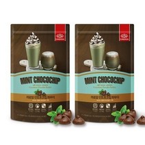 까로망 민트 초코칩 파우더 500g 2개묶음