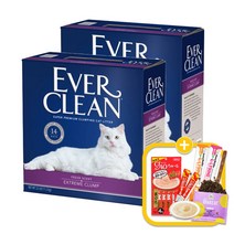 에버크린 EC 고양이 모래 은은한 향 11.3kg X 2개