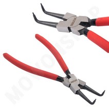 스냅링집게 오무림 ㄱ자 플라이어 165MM 스냅플라이어 스냅링공구