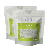 메가커피 셀플러스 민트라벨 그린티라벨 파우더 500g 2개세트