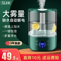 자연기화식가습기 가습기 가정용 조용한 침실 임산부 아기 거실 대용량 소형 사무실 책상 공기 정화 스마트, [01] 탑 플러스 워터 터치 퓨리파잉 아로마테라피 에