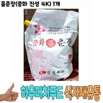 식자재 식재료 도매) 홀춘장(중화 진성 4Kg) 1개, 쿠팡 1, 쿠팡 본상품선택