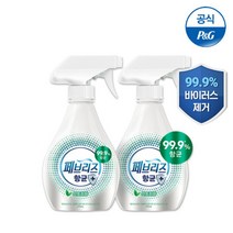 섬유탈취제 항균플러스 산뜻한향 370mlx2개 [F230＊2], 2개, 370ml