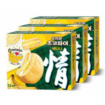 오리온 바나나 초코파이 444g 1개, 초코파이 정 바나나 12P(444g) x