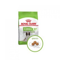 로얄캐닌 엑스스몰 어덜트8+ 8세이상 1.5kg 노령견사료, 17개