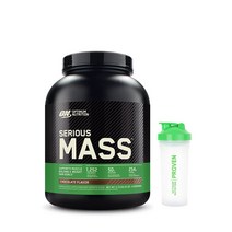 전용쉐이커 증정 [한국공식판매] 옵티멈뉴트리션 시리어스매스 초코맛 2.72kg 게이너 단백질 헬스 보충제 프로틴, 1개