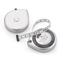 줄자 다이어트 피팅줄자 허리줄자 센치 휴대용 둘레 측정, 1개