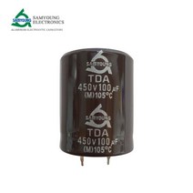 삼영콘덴서 450V 100UF TDA 105℃ 전해콘덴서