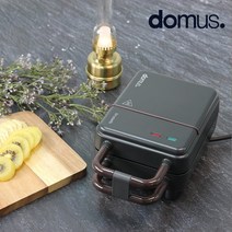 도무스 브뤼셀 와플메이커 샌드위치메이커 / 블랙, 없음