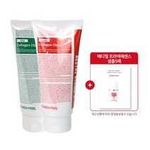 [정품] 메디필 레드락토 콜라겐 클렌징폼+시카 콜라겐 클리어 300ml+메디필 샘플5매(랜덤) 손담비 폼클렌징 거품 모공 거품 대용량 폼 클렌징, 1개